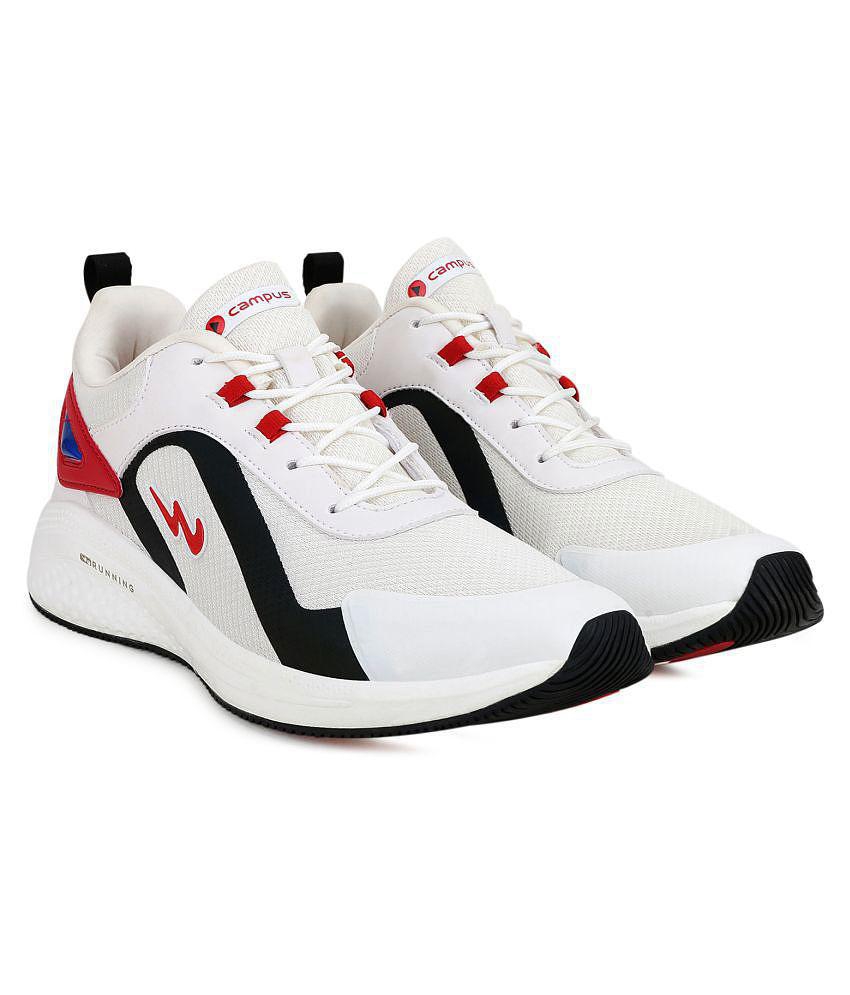 Campus OMAX White Running Shoes - 10, White