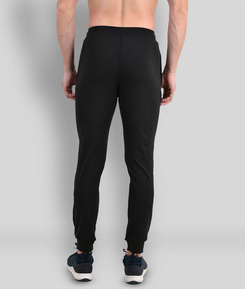 Forbro - Black Polyester Men's Trackpants ( Pack of 1 ) - L