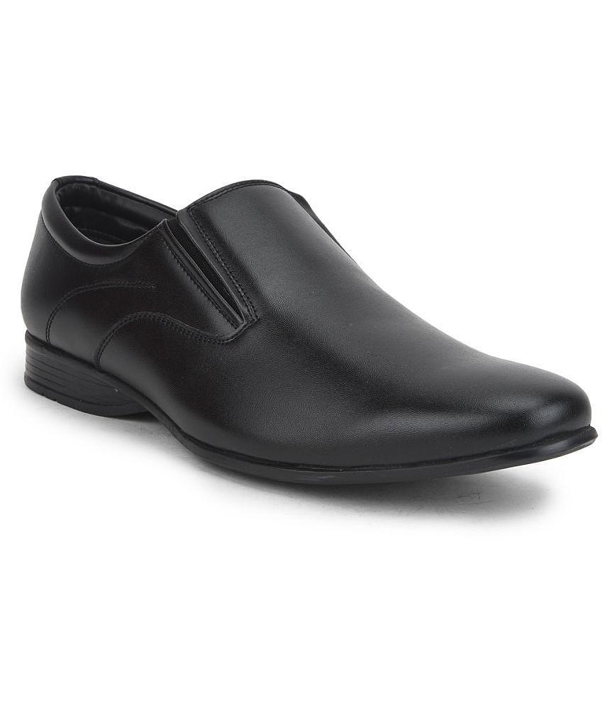 Trendy Men Liberty - Black Mens Slip On Formal Shoes - None 2025 at ShopCircuit | ONDC