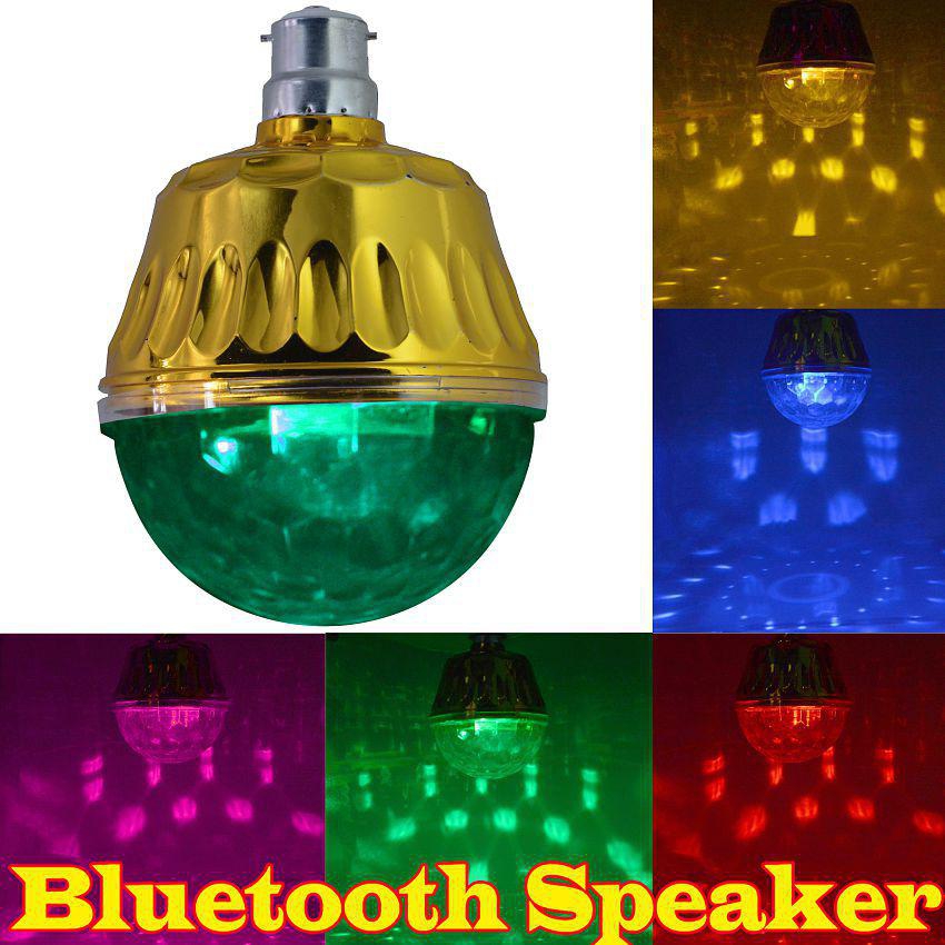 JMALL Music Multicolor Light With Bluetooth Speaker