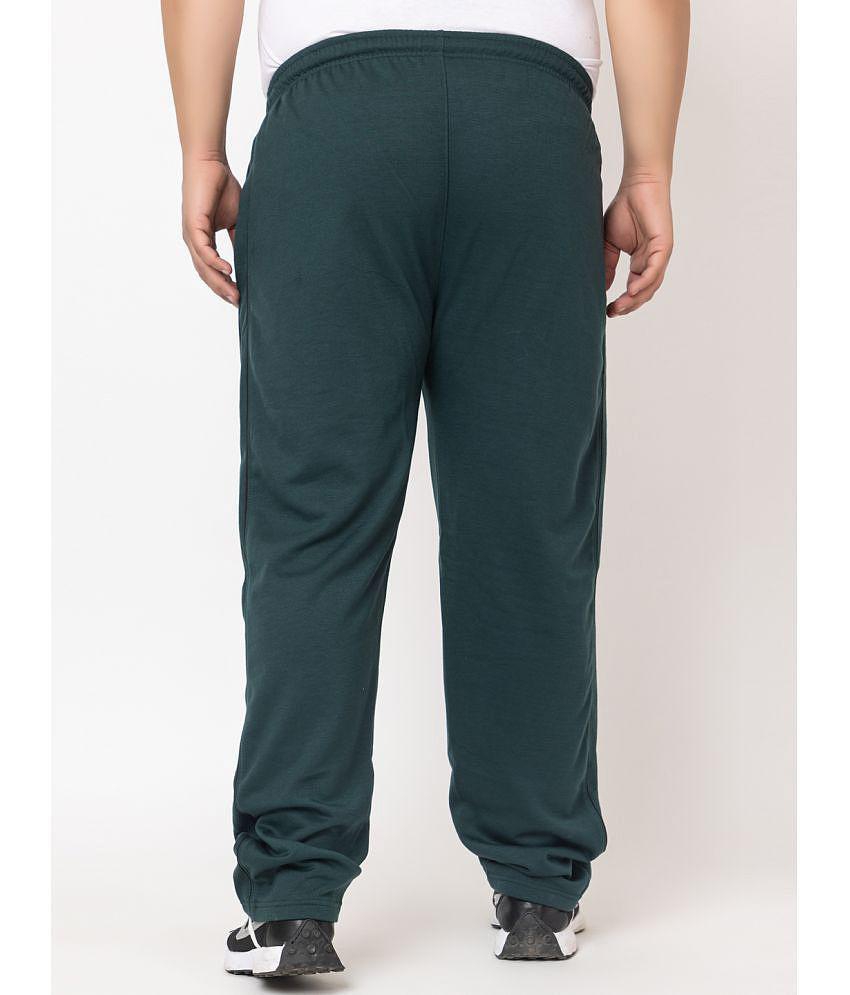 YHA - Green Fleece Mens Trackpants ( Pack of 1 ) - None