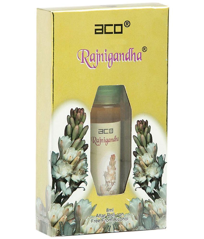 aco perfumes  RAJNIGANDHA  Attar Roll On 8ml