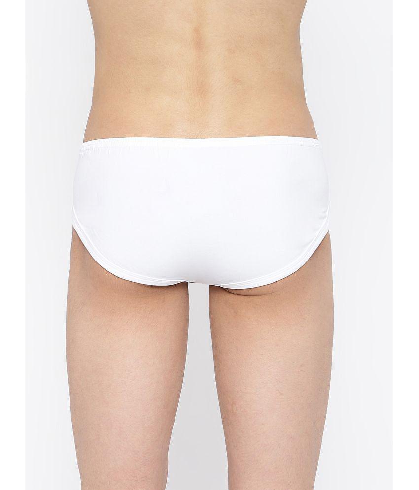 Stylish Men La Intimo Cotton Mens Bikini ( White ) - None 2025 at ShopCircuit | ONDC
