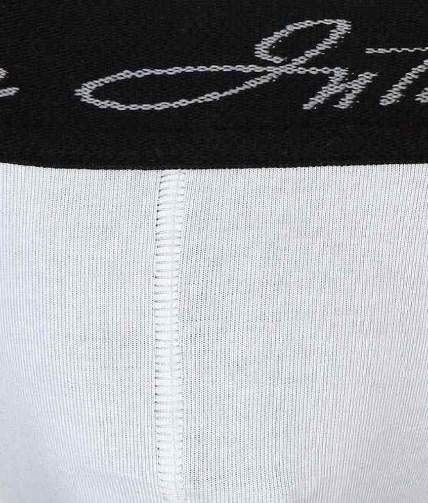Latest Men La Intimo - White Cotton Blend Mens Thongs ( Pack of 1 ) - 80 - 85 Cms 2025 at ShopCi