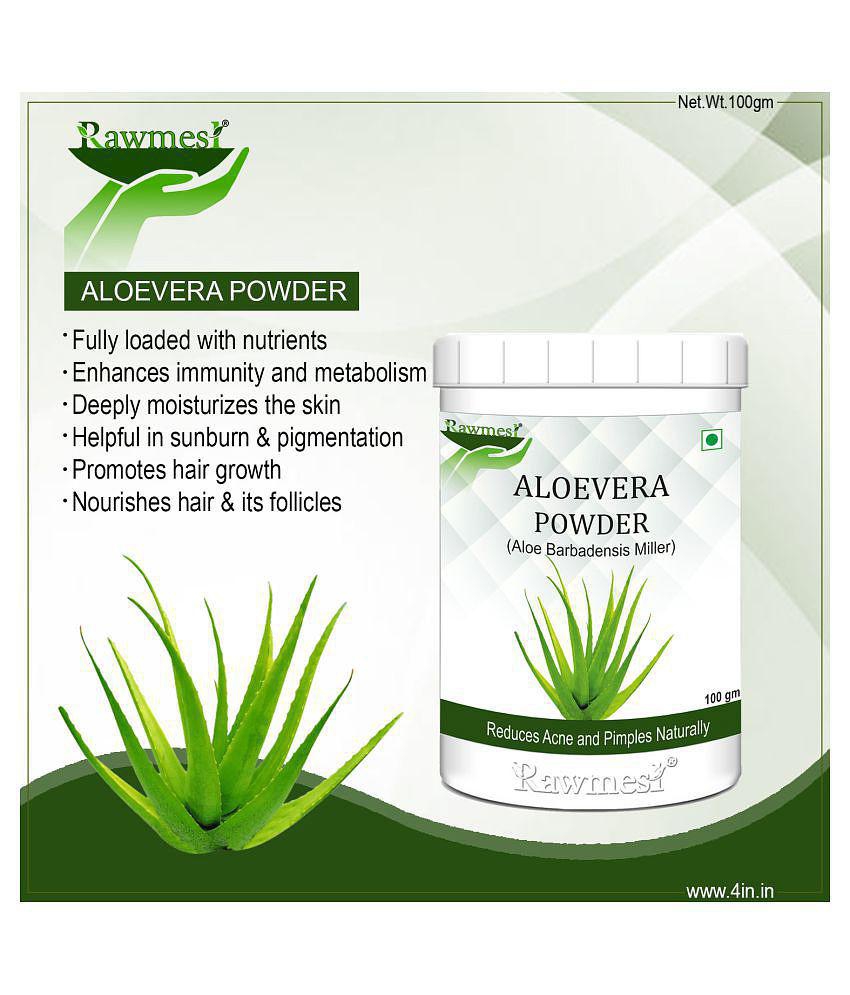 rawmest Aloevera Powder 300 gm Pack of 3