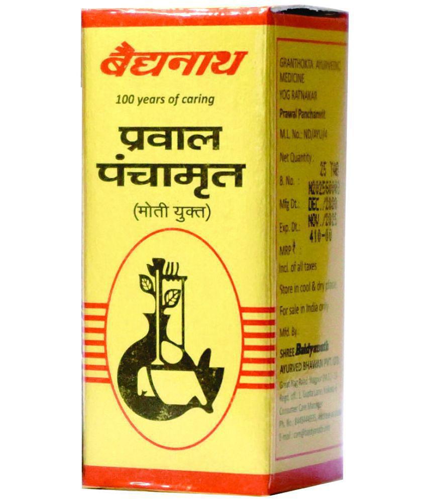 Baidyanath Prawal Panchamrit 25 Tablet