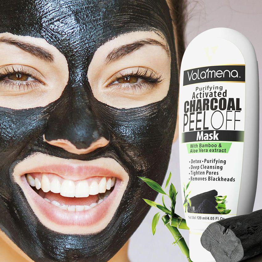 Volamena Face mask Charcoal Peel off Face Peel Masks 150 ml