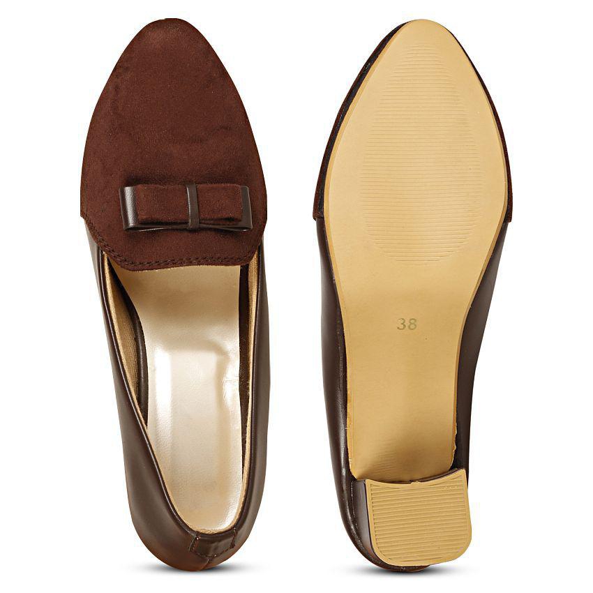 Ishransh - Brown Women's Pumps Heels - None