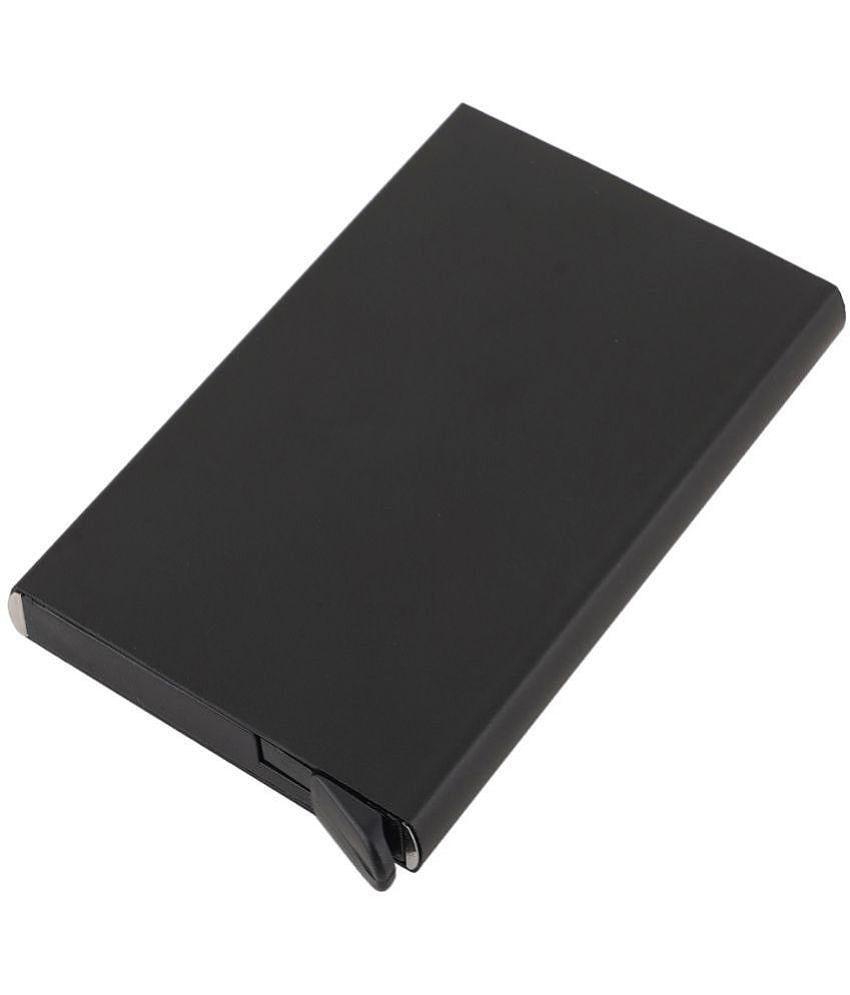 Top Men STYLE SHOES - Black Metallic Mens Short Wallet ( Pack of 1 ) - Black 2025 at ShopCircuit