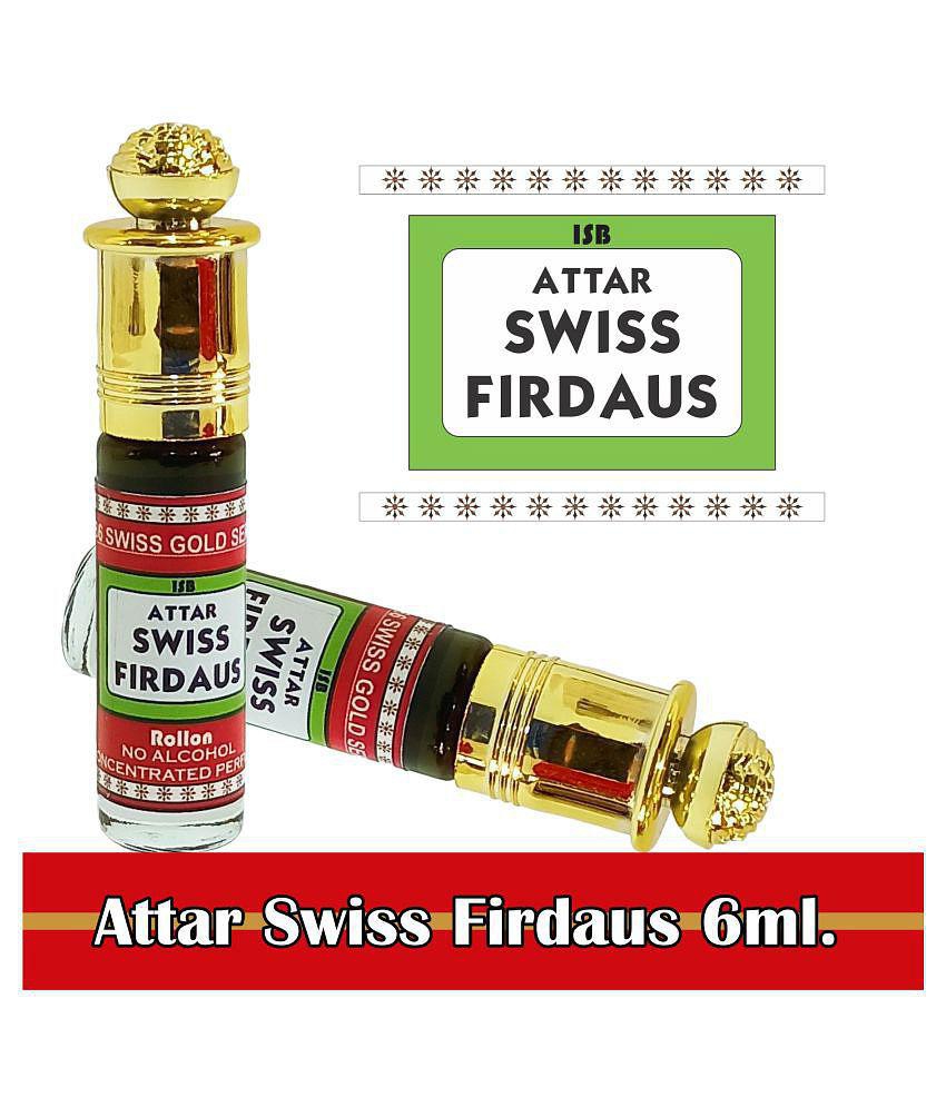 INDRA SUGANDH BHANDAR Attar For Men|Women Swiss Firdaus Pure And Super Original UAE Perfume Long Lasting Fragrance 6ml Rollon Pack