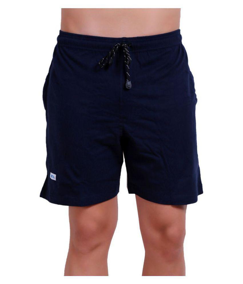 TT Navy Shorts - None