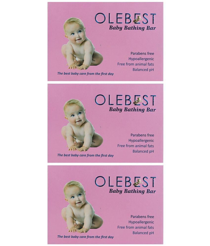 OLEBEST Baby Soap 80 g ( 3 pcs )