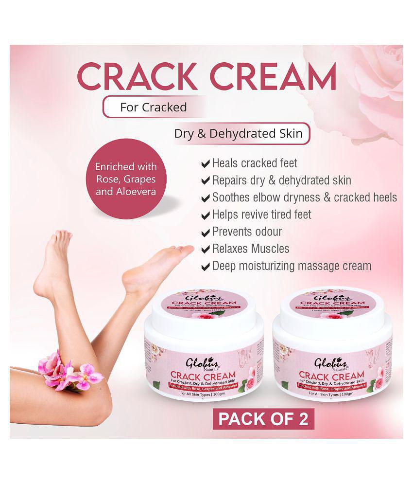 Globus Naturals Hand, Crack Heels & Foot Cream ( 100 g ) Pack of 2