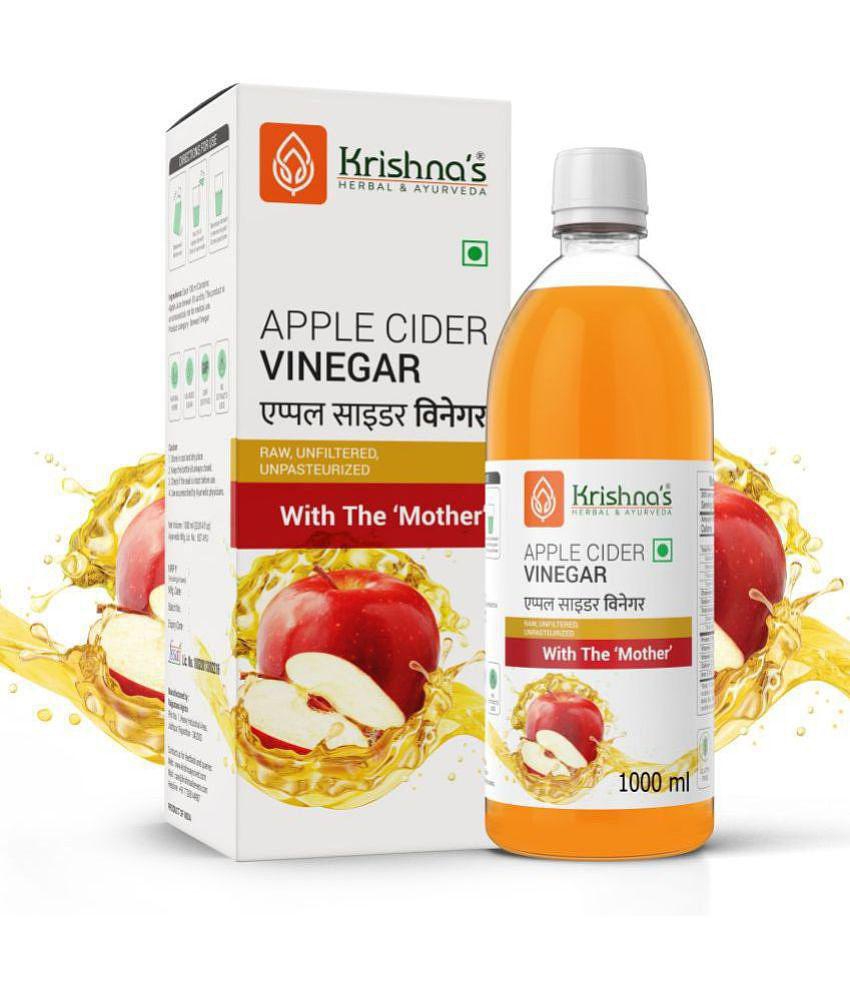 Krishna's Herbal & Ayurveda Apple cider Vinegar 1000ml