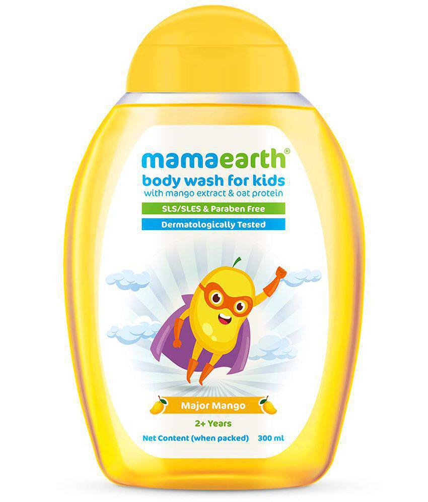 Mamaearth Major Mango Body Wash For Kids with Mango & Oat Protein - 300 ml