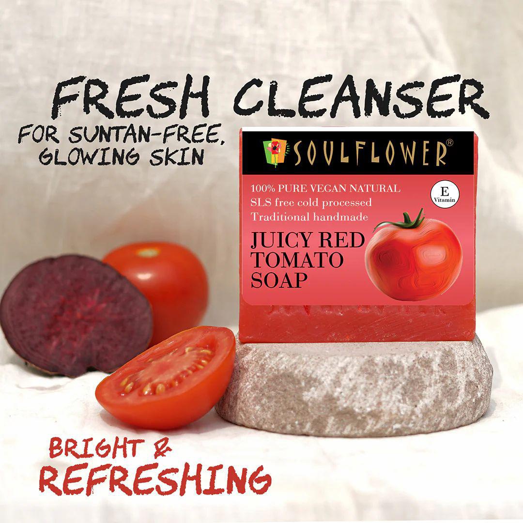 Anti-Tan Juicy Red Tomato Soap