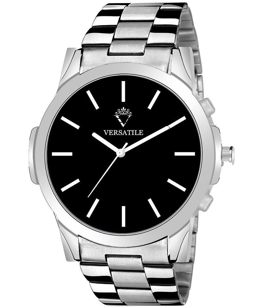 Versatile - Silver Stainless Steel Analog Men's Watch