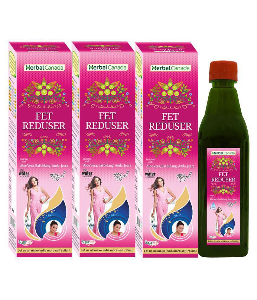 Herbal Canada Fat Reducer Liquid 500 ml Pack of 3