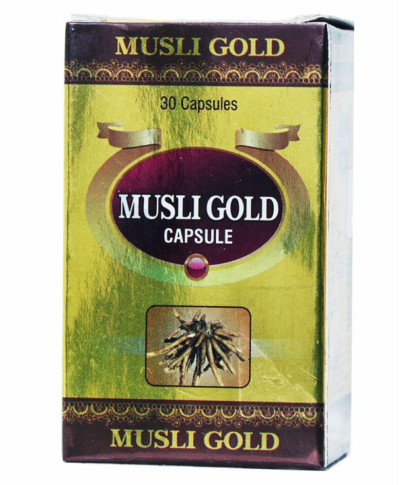 Rikhi Surjichem Herbs Musli Gold Capsule 30 no.s Pack Of 1