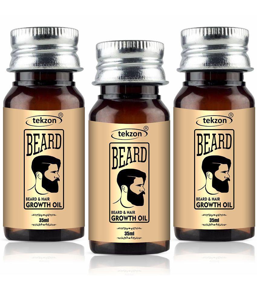 TEKZON Powerfull Beard Oil for Growth 35 ml Pack of 3