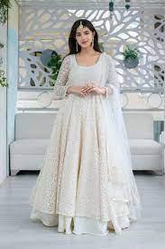 ANARKALI SUIT WITH SKIRT