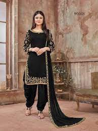 Black Salwar suit