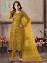 Yellow Salwar Suit