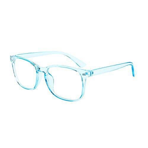 Embrace Clarity with Blue Frame Power Readers Blue Light Blocking Eyelgasses (Power - 2.50)