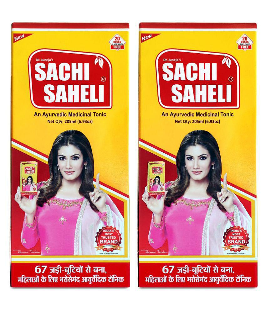 Sachi Saheli Syrup for Women Healthcare, 205ml Liquid 205 ml Pack Of 2