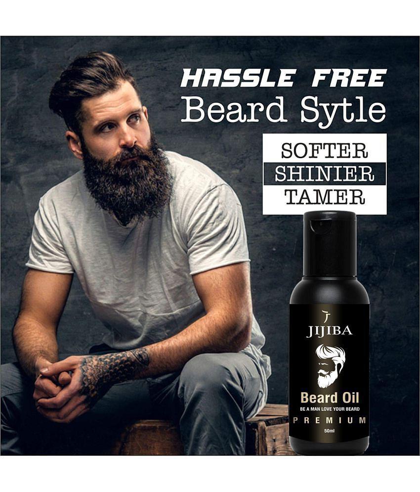 Jijiba Premium Beard Oil for Men 50 ml Pack of 2