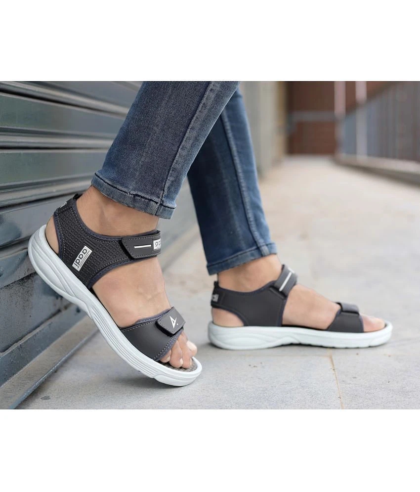 Sophisticated Men Aadi - Gray Mens Sandals - None 2025 at ShopCircuit | ONDC