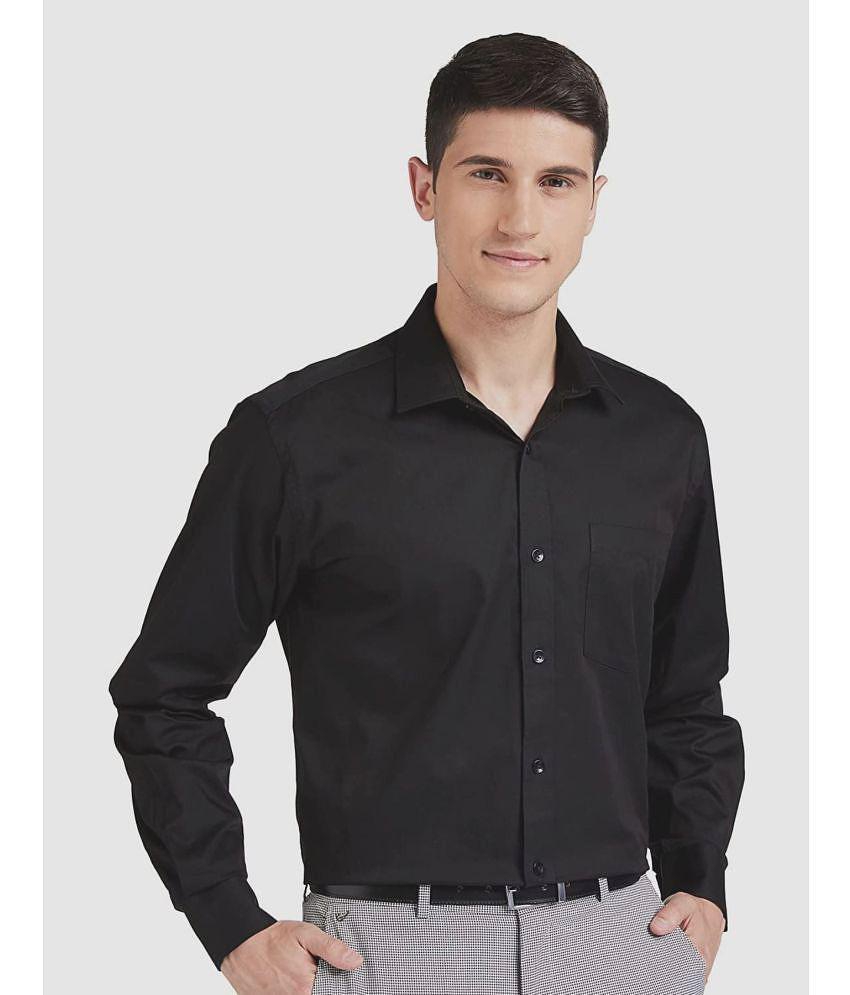 Best Men Makhanchor - Black Cotton Regular Fit Men's Formal Shirt ( Pack of 1 ) - None 2025 at S