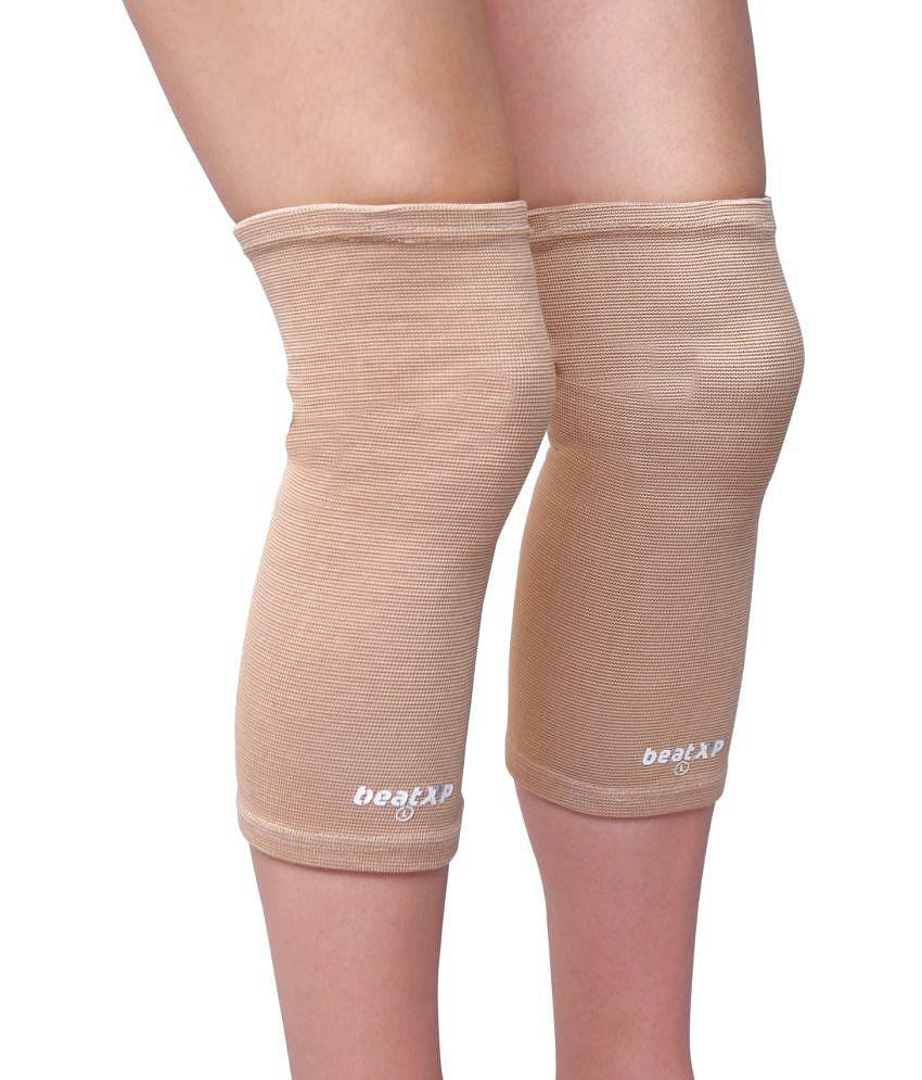 Trendmakerz - Beige Knee Support ( Pack of 2 ) - L-XL