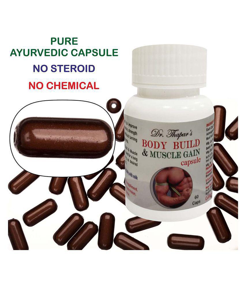 Dr. Thapar's BODY BUILDER & MUSCLE GAIN 60 Capsule 500 mg