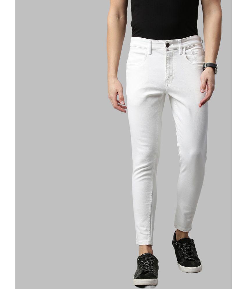 Lawson - White Denim Skinny Fit Mens Jeans ( Pack of 1 ) - None