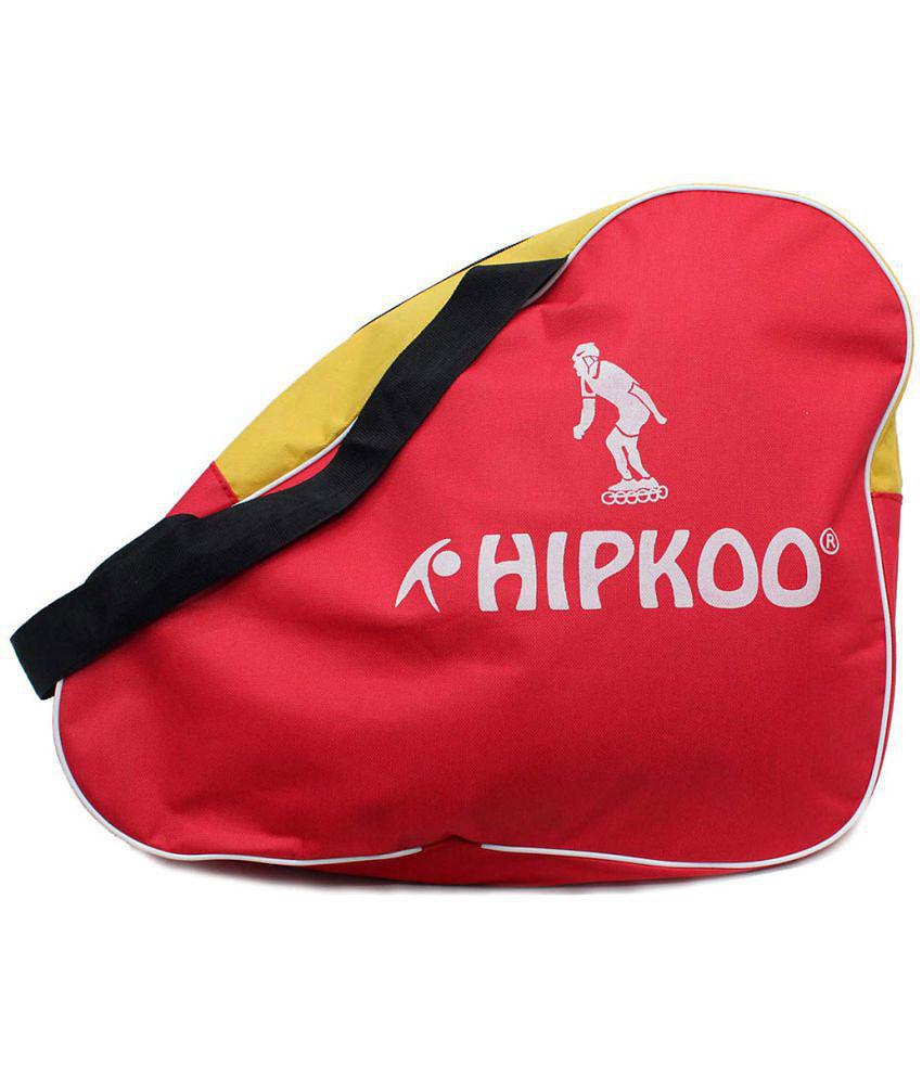 Hipkoo Sports Roller Skate Bag Skating Shoes Bag with Adjustable Shoulder Strap, Portable Large Capacity Roller Skate Carry Bag Triangle Canvas Skates Shoes Bag for Sports Skating Outdoors (