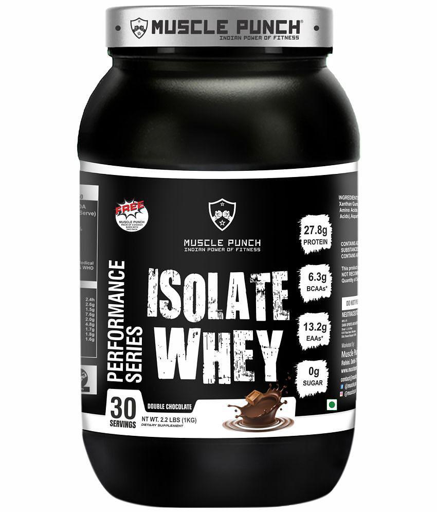 Muscle Punch | 100% Whey ISOLATE Protein - PERFORMANCE SERIES | 1 kg