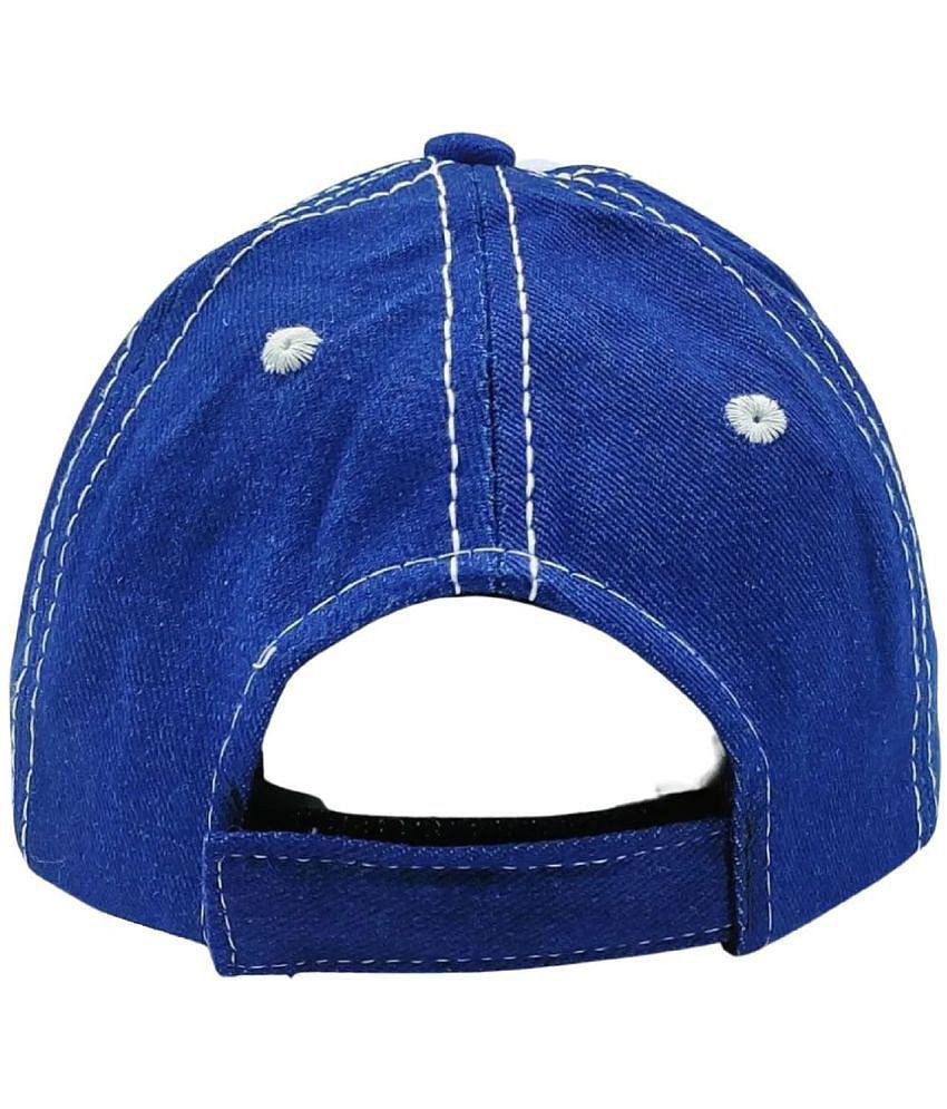 Buy Online Garg Store Zacharias Girl's Kids Cotton Cap kc-17-Blue (Pack of 1) (1-4 Years) - None