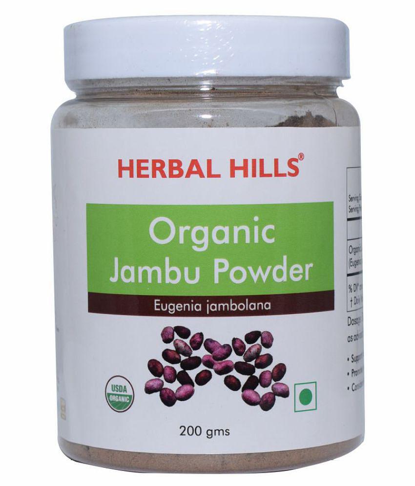 Herbal Hills Organic Jambu Powder 200 gm