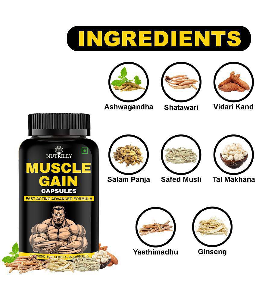 Nutriley Unfalvoured Mass Gainer ( Pack of 1 )