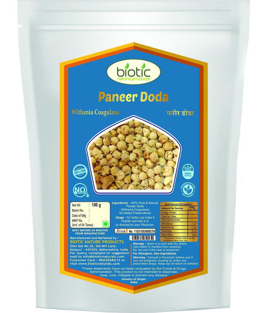 Biotic Paneer Doda - Paneer Dodi - Paneer Ka Phool- Paneer Phool for Diabetes 100 gm