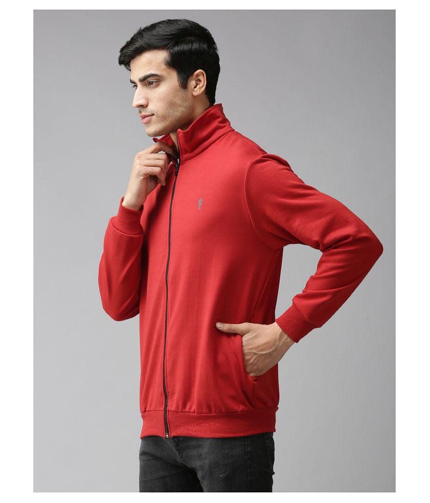 Affordable Women EPPE Red Polyester Fleece Sweatshirt Single Pack - XL 2025 at ShopCircuit | OND