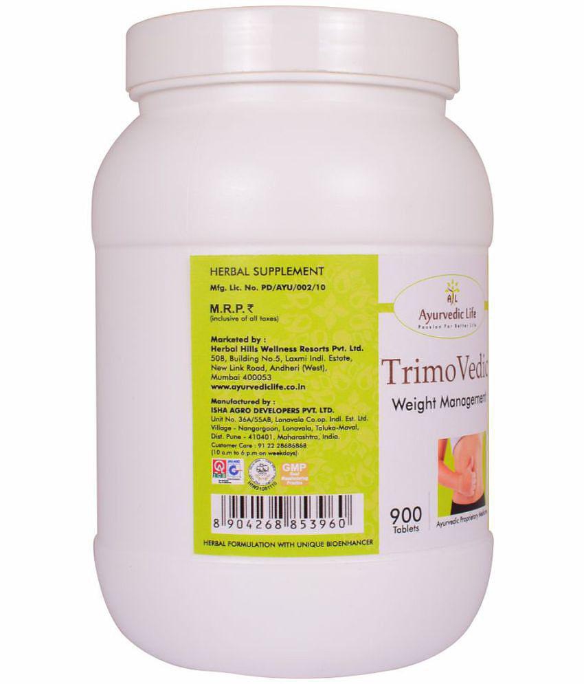 Ayurvedic Life TRIMO VEDIC Tablet 900 no.s Pack Of 1