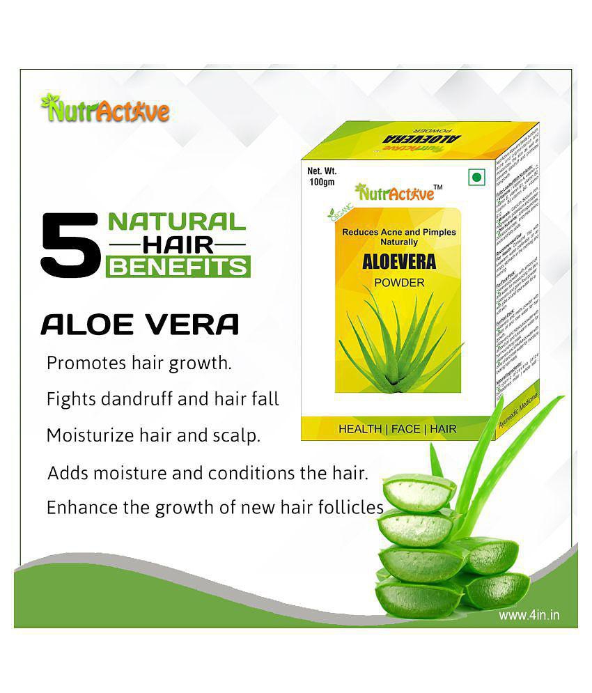 NutrActive Aloevera Powder 100 gm Pack Of 2