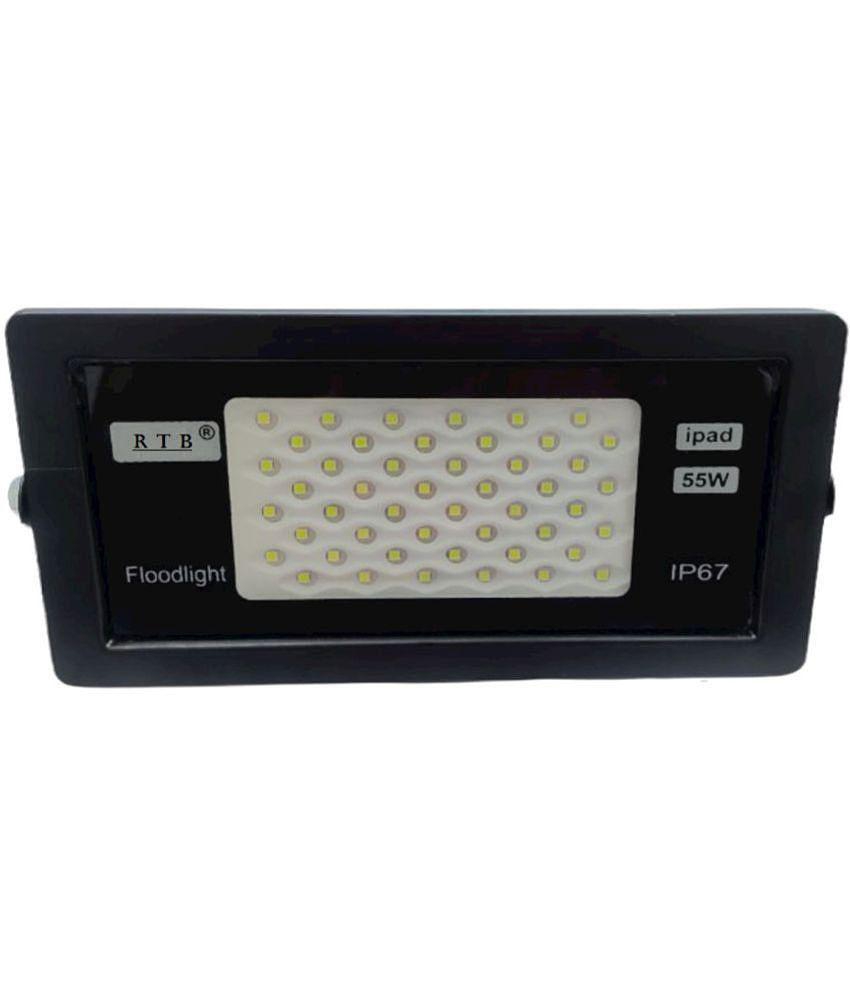 RTB - Pearl White 55 Watts Flood Light ( Pack of 1 )