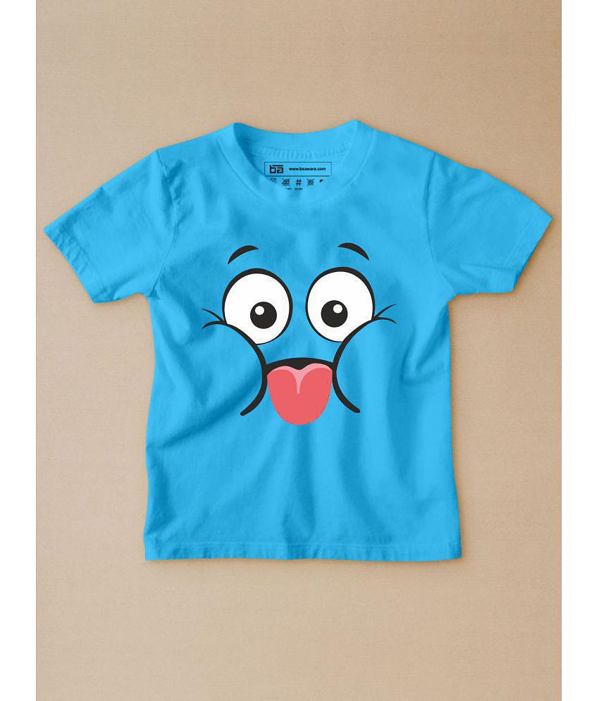 Latest Men Be Awara - Blue Cotton Boy's T-Shirt ( Pack of 1 ) - None 2025 at ShopCircuit | ONDC