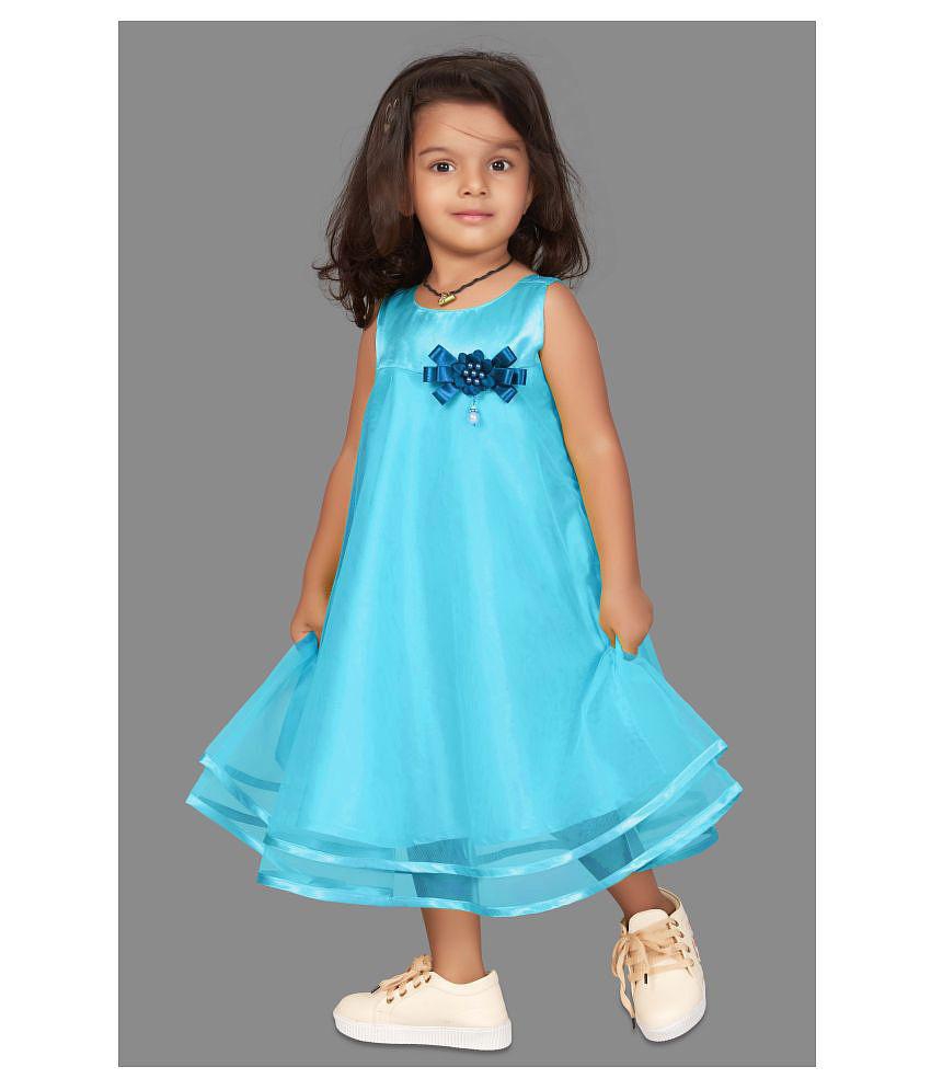 Buy Small Polka dot Satin Printed Baby Frock for Kid Girls(Pink Bubbly, 1-2  Years) at Amazon.in