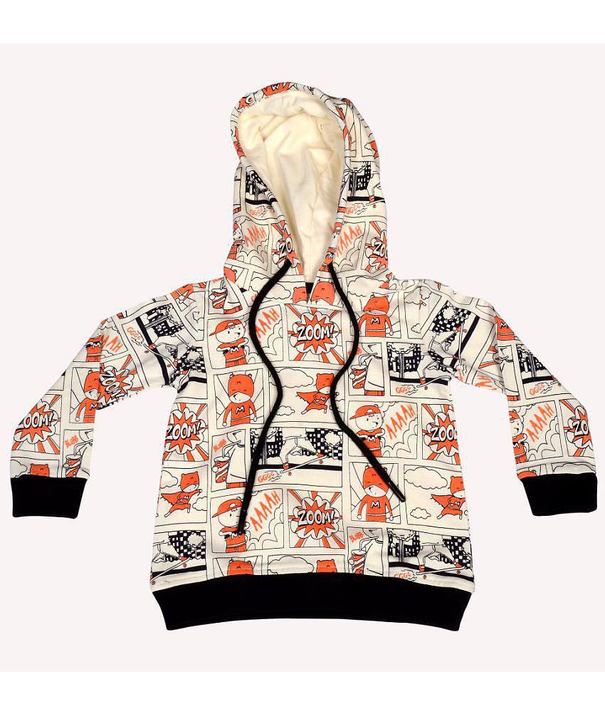 Buy Online Kothari Hosiery Factory Pvt. Ltd. Sweety pie Gold By Kothari Kidswear Boys 100 % Cotton  TERRY Hoodie In  Print - None