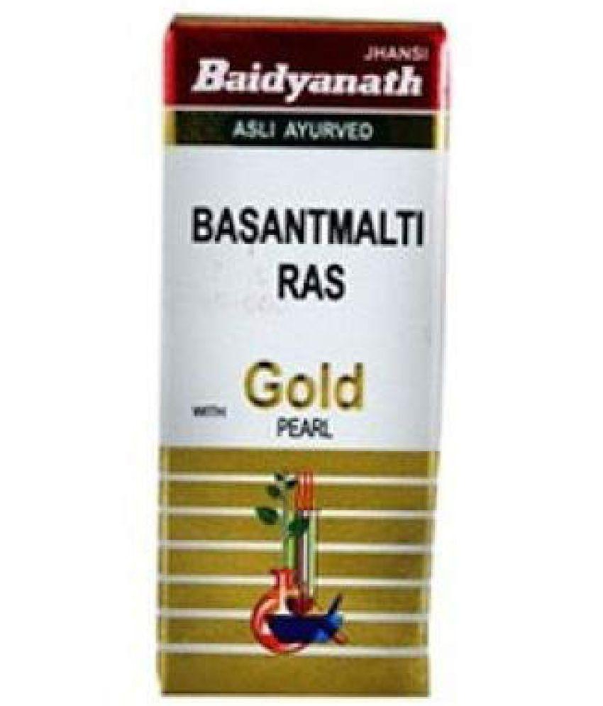 Baidyanath Basant Malti Ras Gold Tablet 25 no.s Pack Of 1