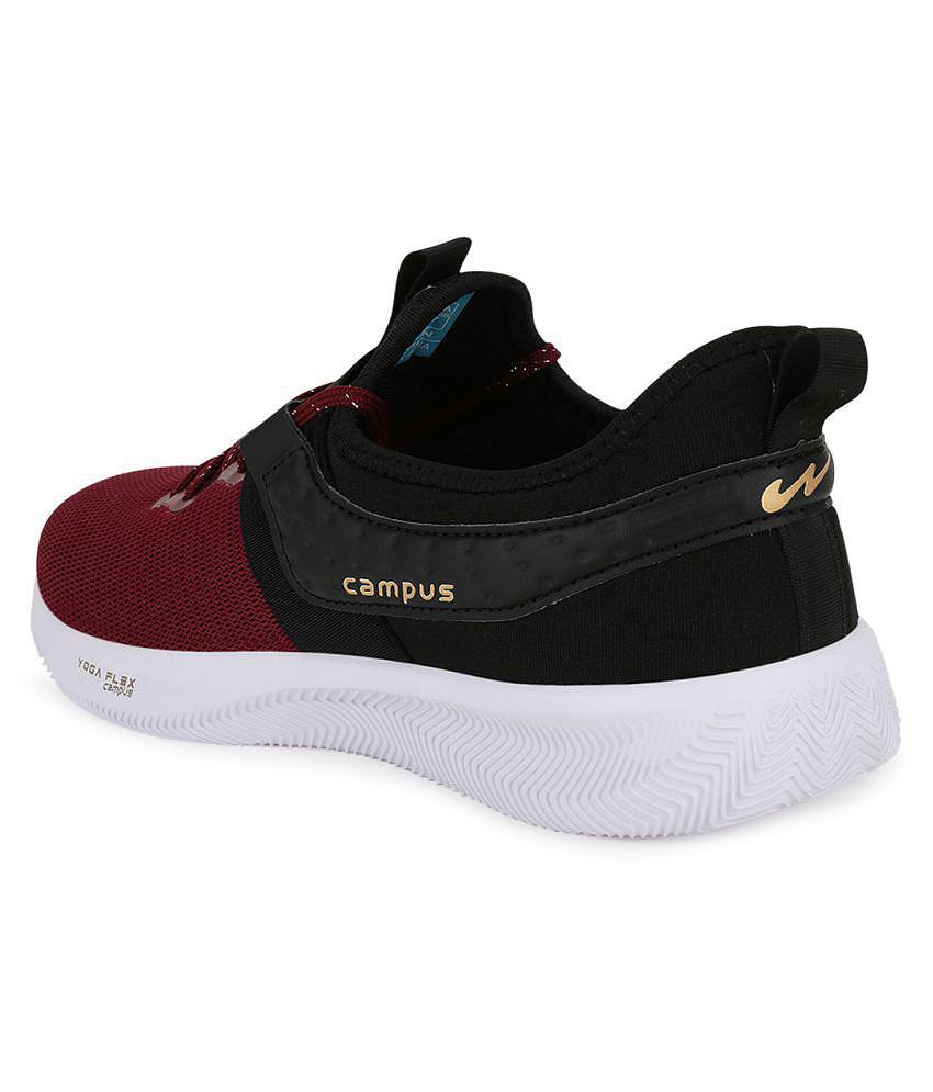 Campus Maroon Running Shoes - 5 UK, Maroon